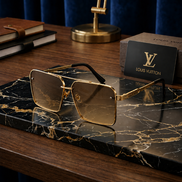 LV Square Brown