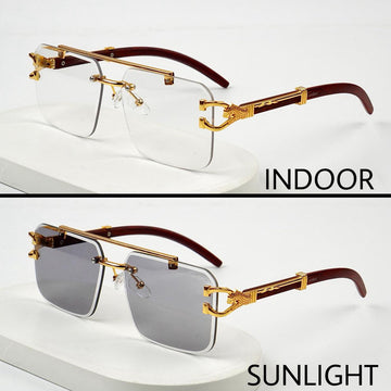 Cheetah Transition Sunglasses