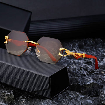 Unisex Square Brown