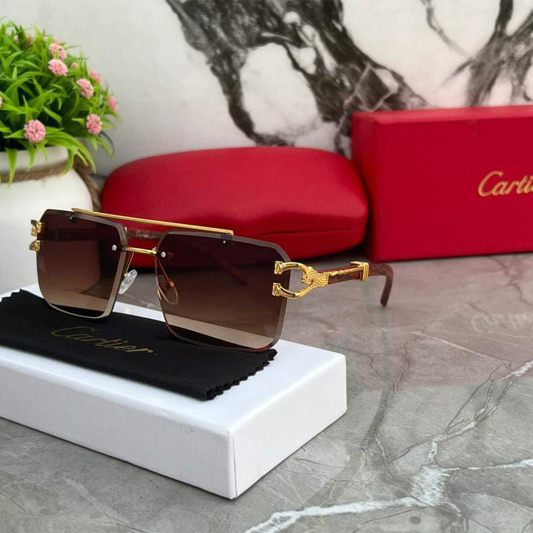 Cartier Leopard Brown