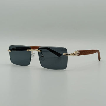 Rimless Woody Black