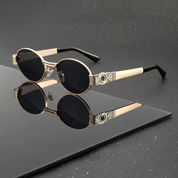 Retro Oval Black